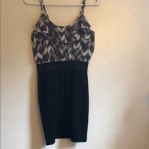 Fitted mini dress